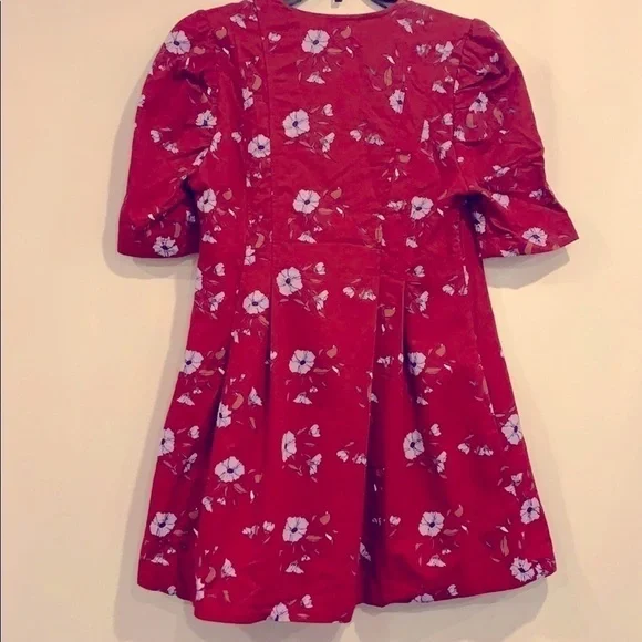 NWT Free People Adelle Floral Printed Tunic Dress - Picture 3 of 10